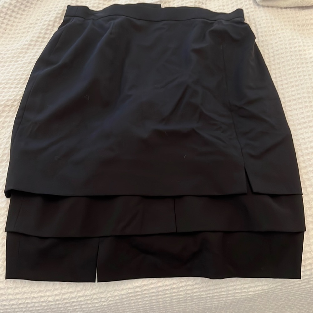 Black escada skirt